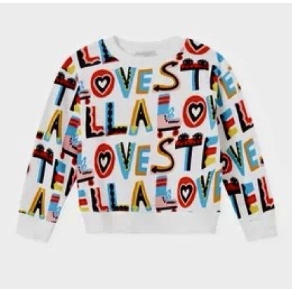 Stella McCartney Kids Multicolor Cotton Sweatshirt 2 Years